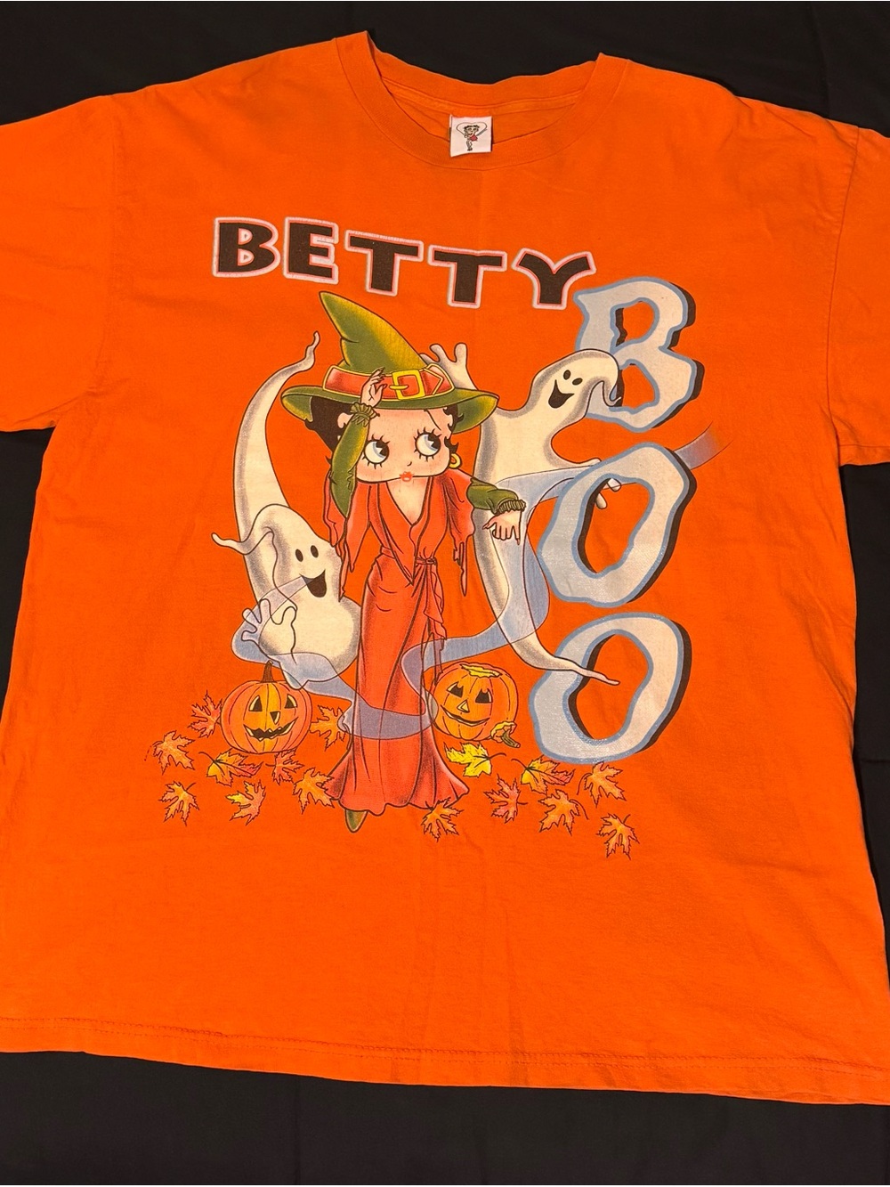 Vintage 2000s Betty Boop “Boo” Halloween Tee